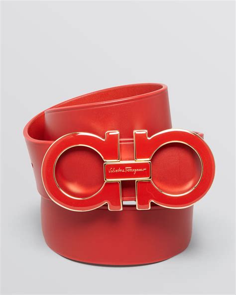 all red ferragamo belt cheap|ferragamo belt on person.